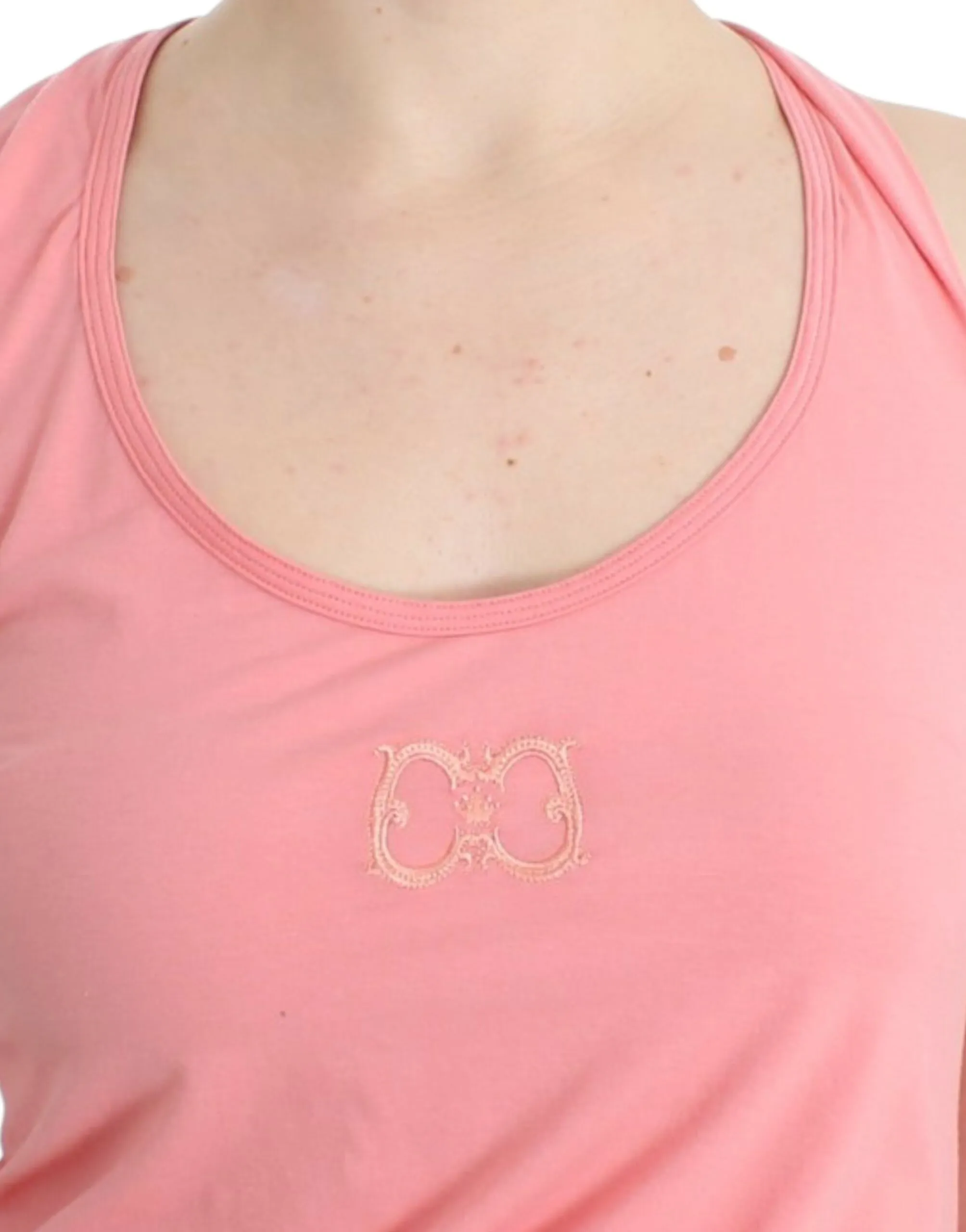 Pink cotton tank top sold by Lord & Taylor product image thumbnail 5