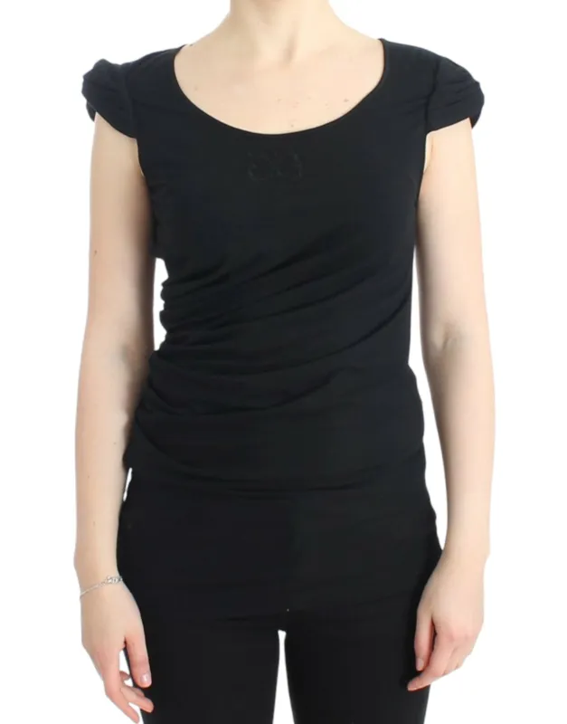 Black Cotton Top sold by Lord & Taylor
