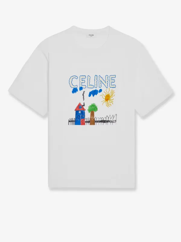 Celine Cotton T-Shirt sold by Lord & Taylor