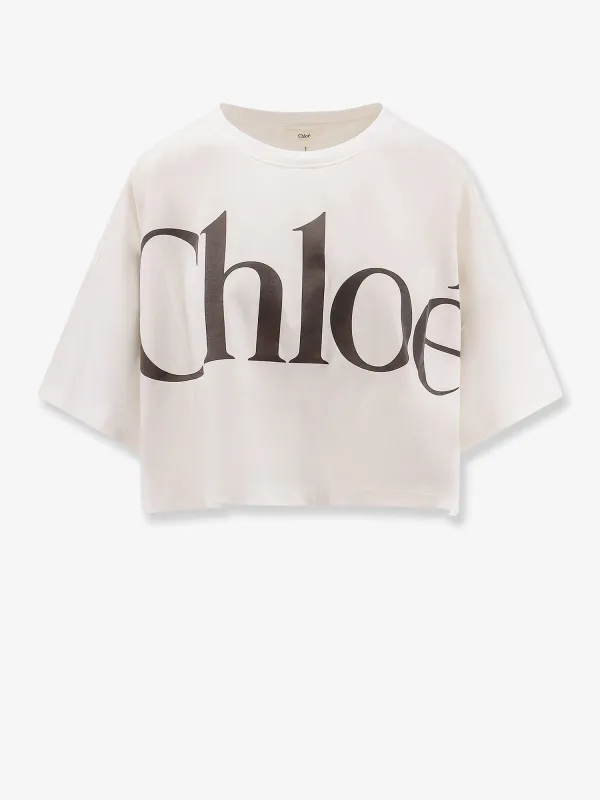 Cropped Cotton T-Shirt sold by Lord & Taylor