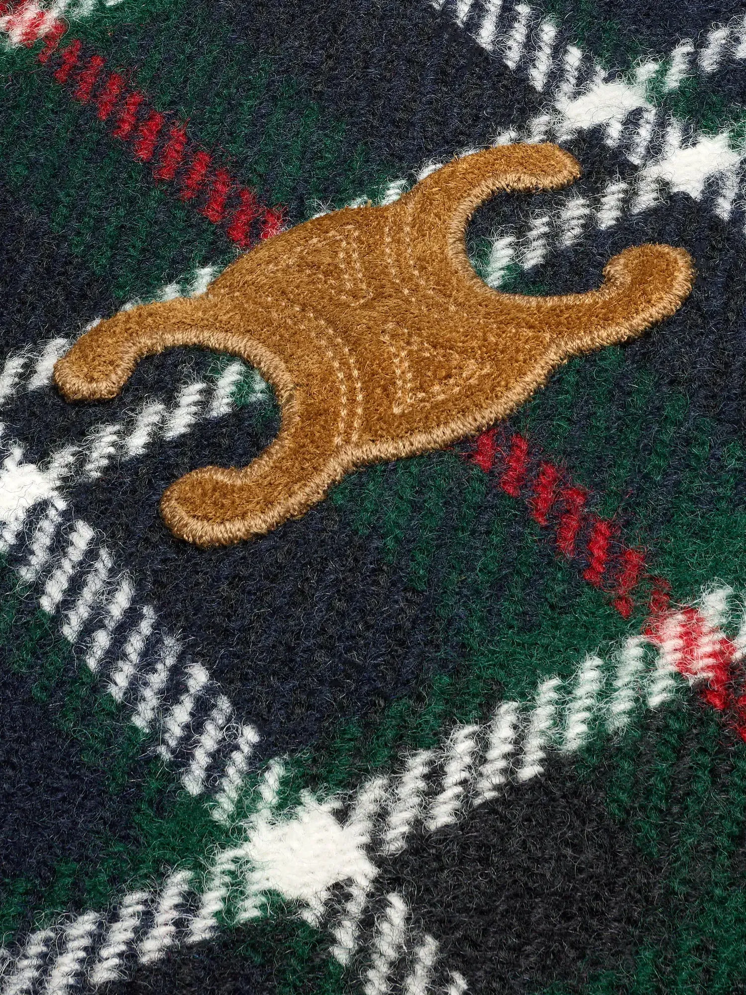 Tartan Wool Jacket with Suede Inserts sold by Lord & Taylor product image thumbnail 3