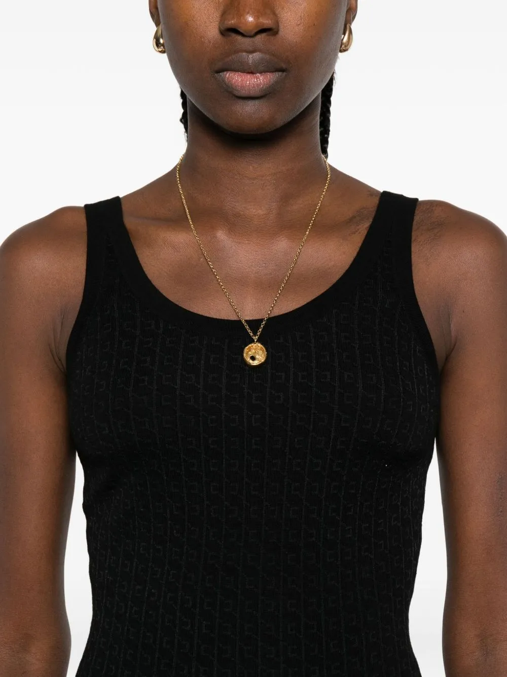 Elisabetta Franchi Top Black sold by Lord & Taylor product image thumbnail 2