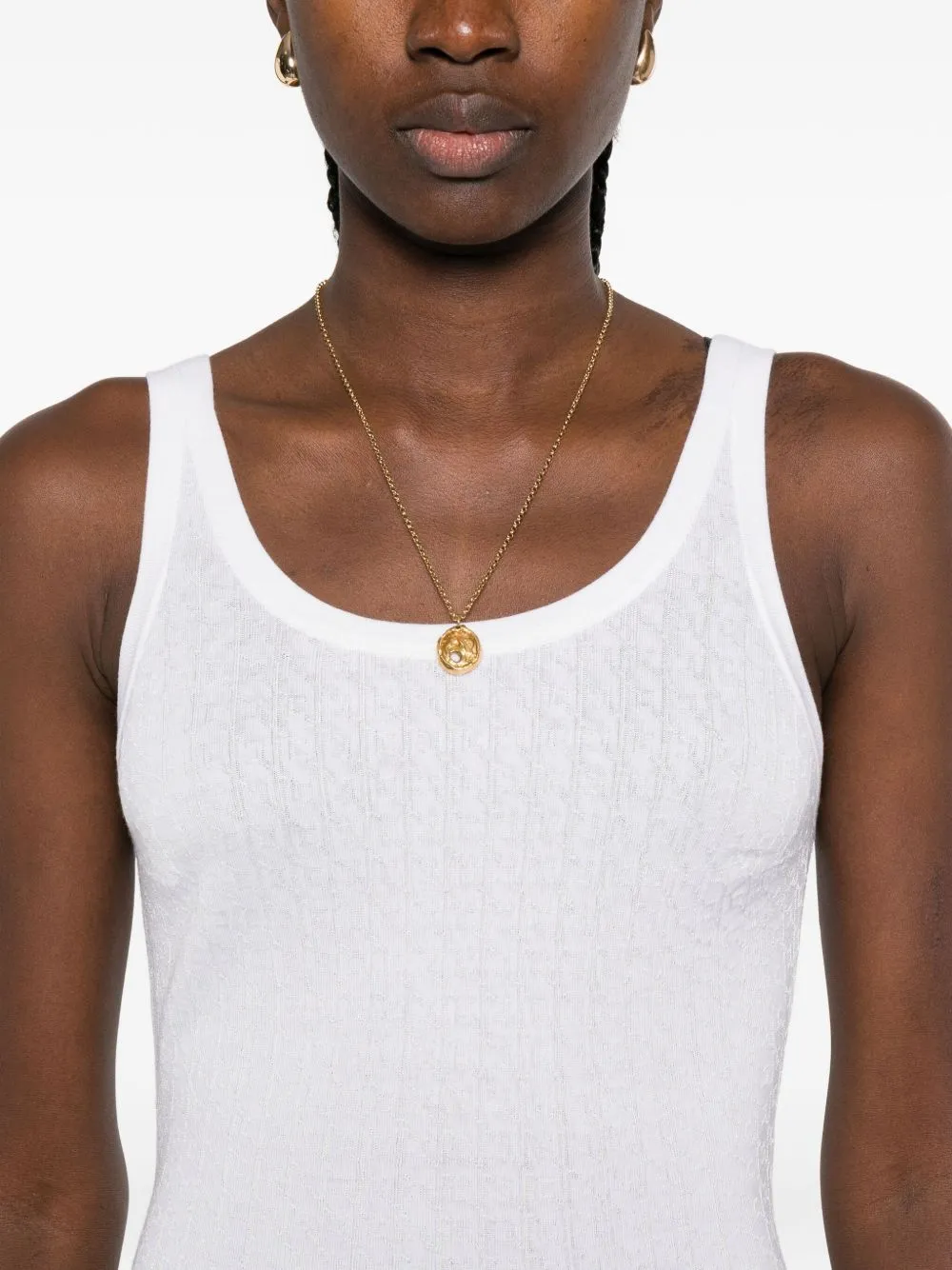 Elisabetta Franchi Top Ivory sold by Lord & Taylor product image thumbnail 3