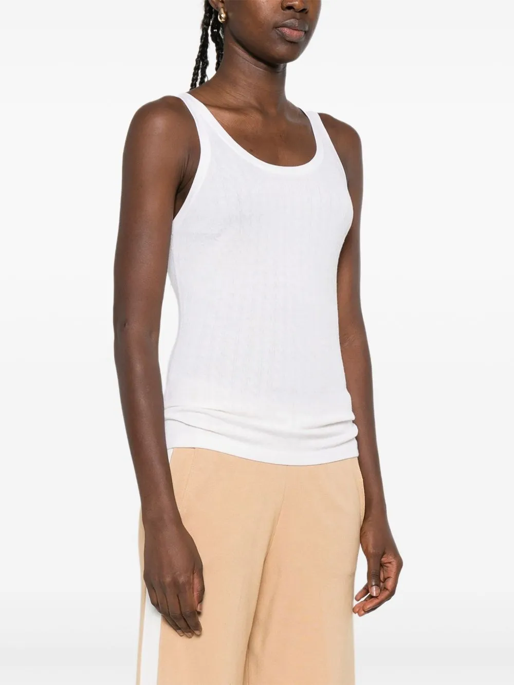 Elisabetta Franchi Top Ivory sold by Lord & Taylor product image thumbnail 4