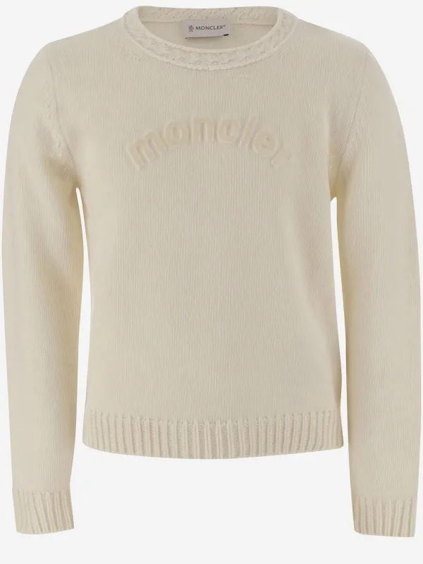 Logo Jersey Sweater made by Moncler