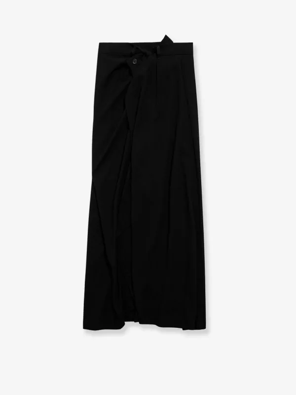Draped Crepe Midi Skirt sold by Lord & Taylor