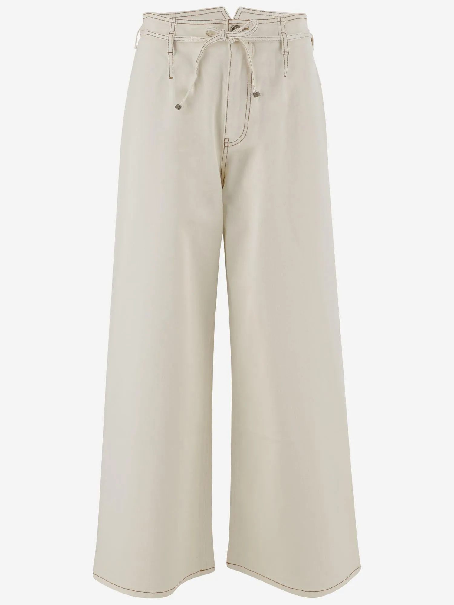 Stretch Cotton Denim Jeans with Belt sold by Lord & Taylor