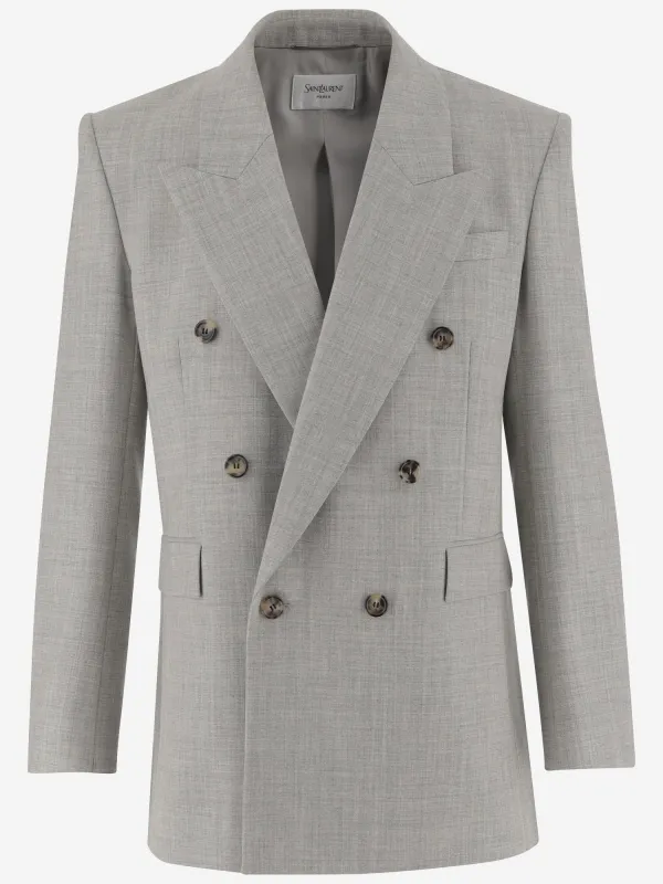 Saint Laurent Wool Jacket sold by Lord & Taylor