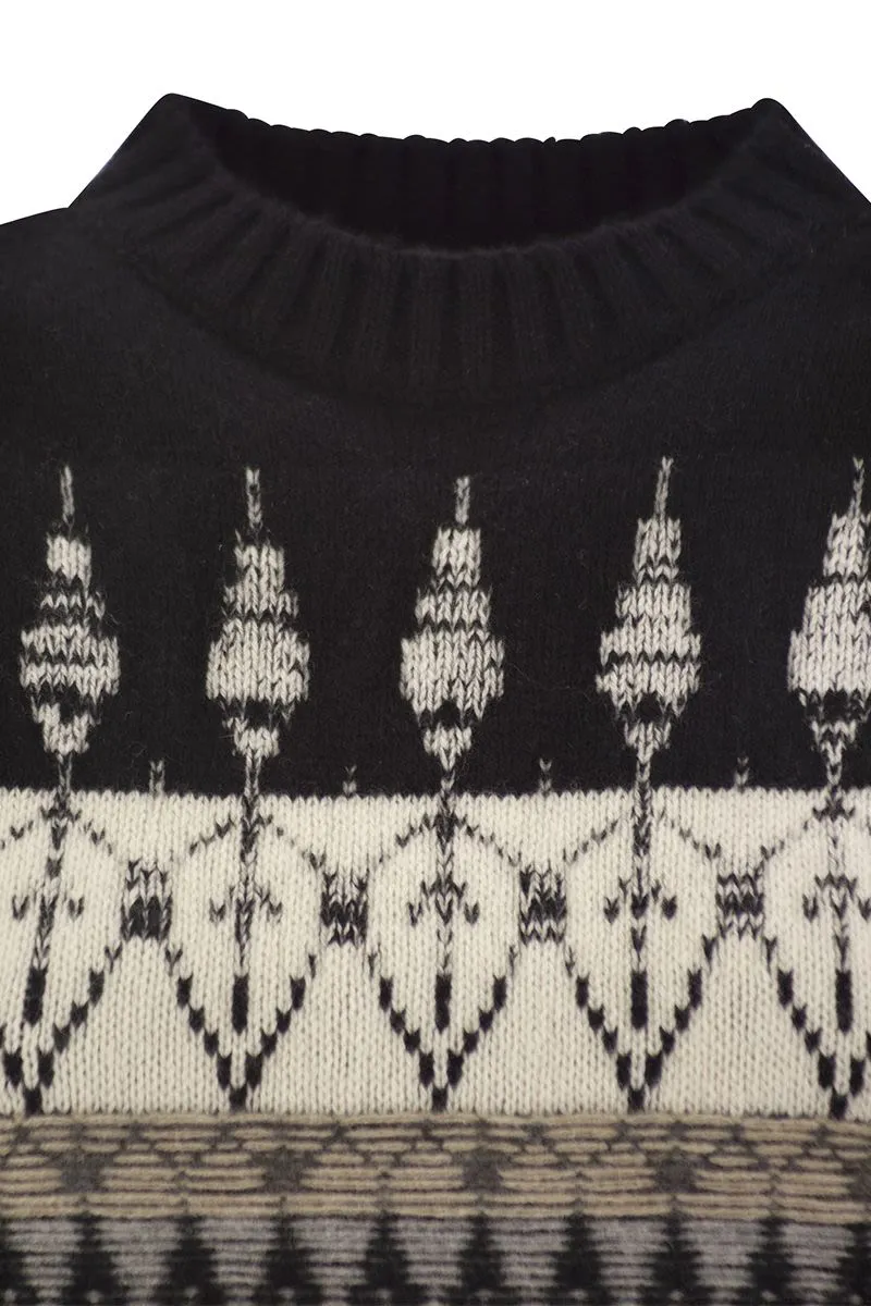 JACQUARD SLEEVELESS JERSEY sold by Lord & Taylor product image thumbnail 4