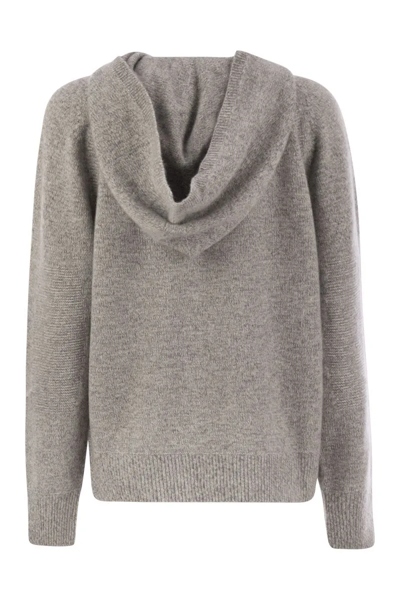 CASHMERE HOODED SWEATER sold by Lord & Taylor product image thumbnail 2