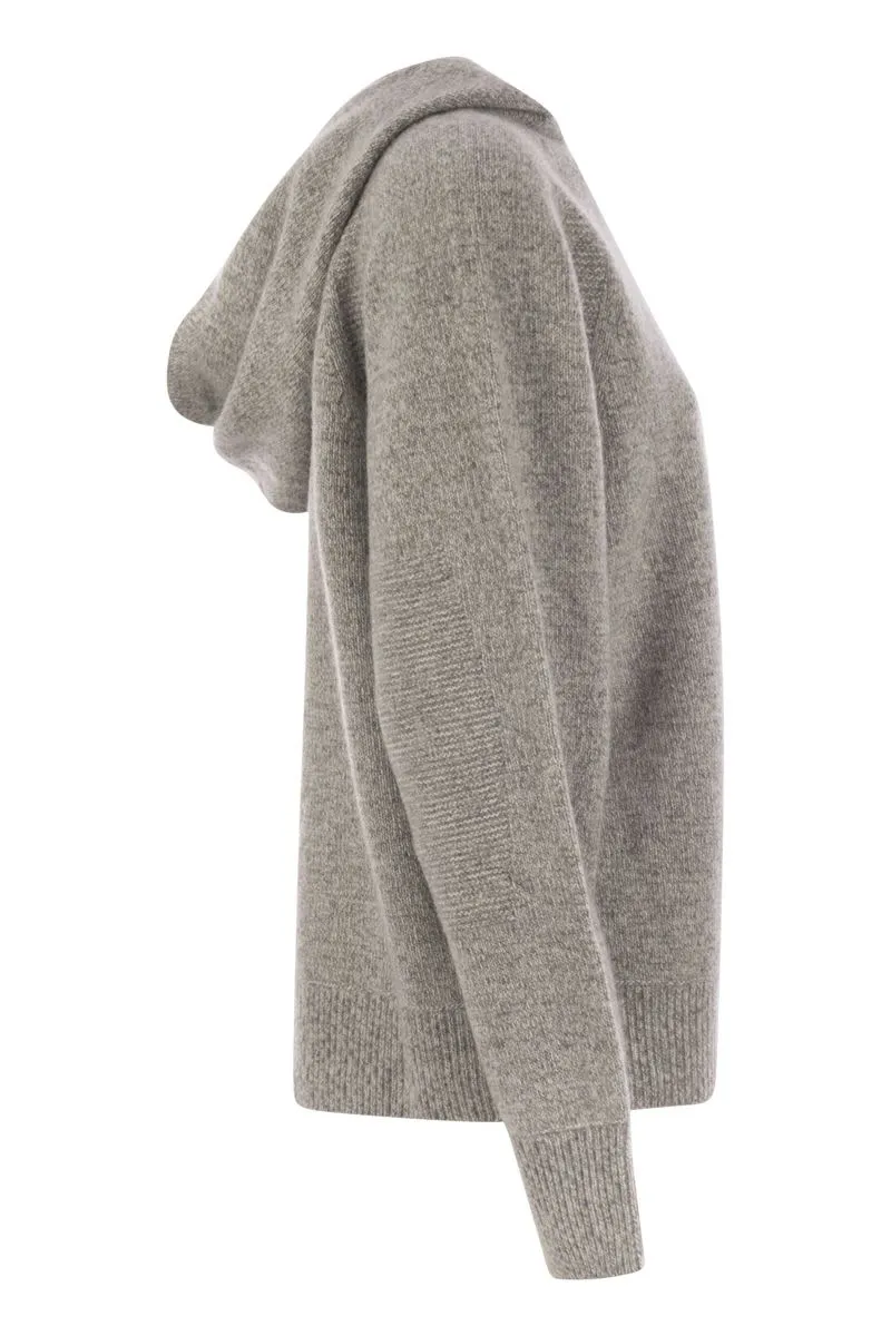 CASHMERE HOODED SWEATER sold by Lord & Taylor product image thumbnail 3