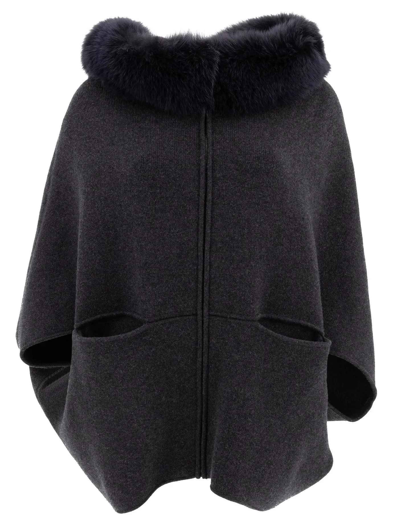 WOOL AND CASHMERE PONCHO sold by Lord & Taylor