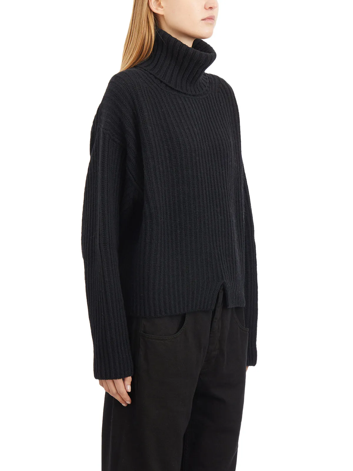 CASHMERE AND WOOL TURTLENECK SWEATER sold by Lord & Taylor product image thumbnail 3