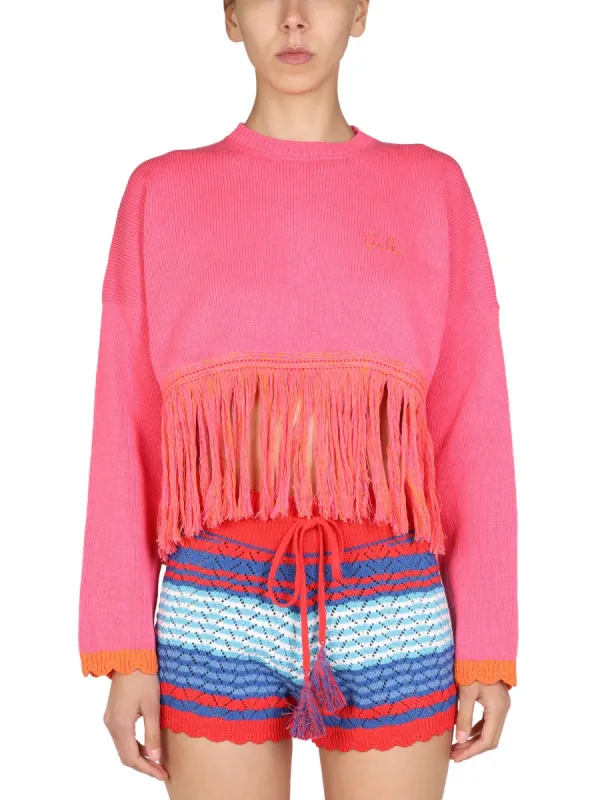 LOGO EMBROIDERY SWEATER sold by Lord & Taylor