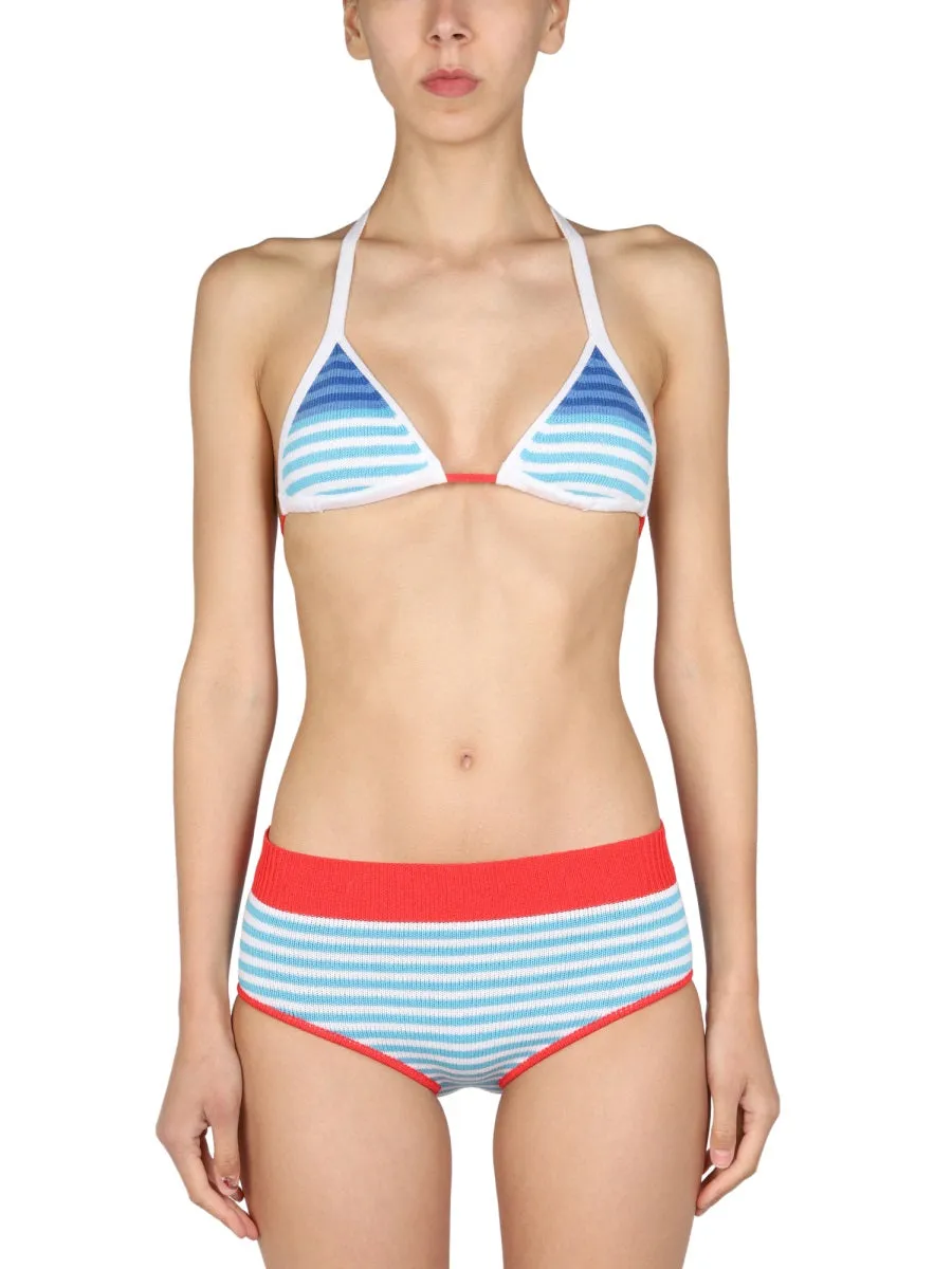 STRIPED BIKINI BRIEFS sold by Lord & Taylor product image thumbnail 4