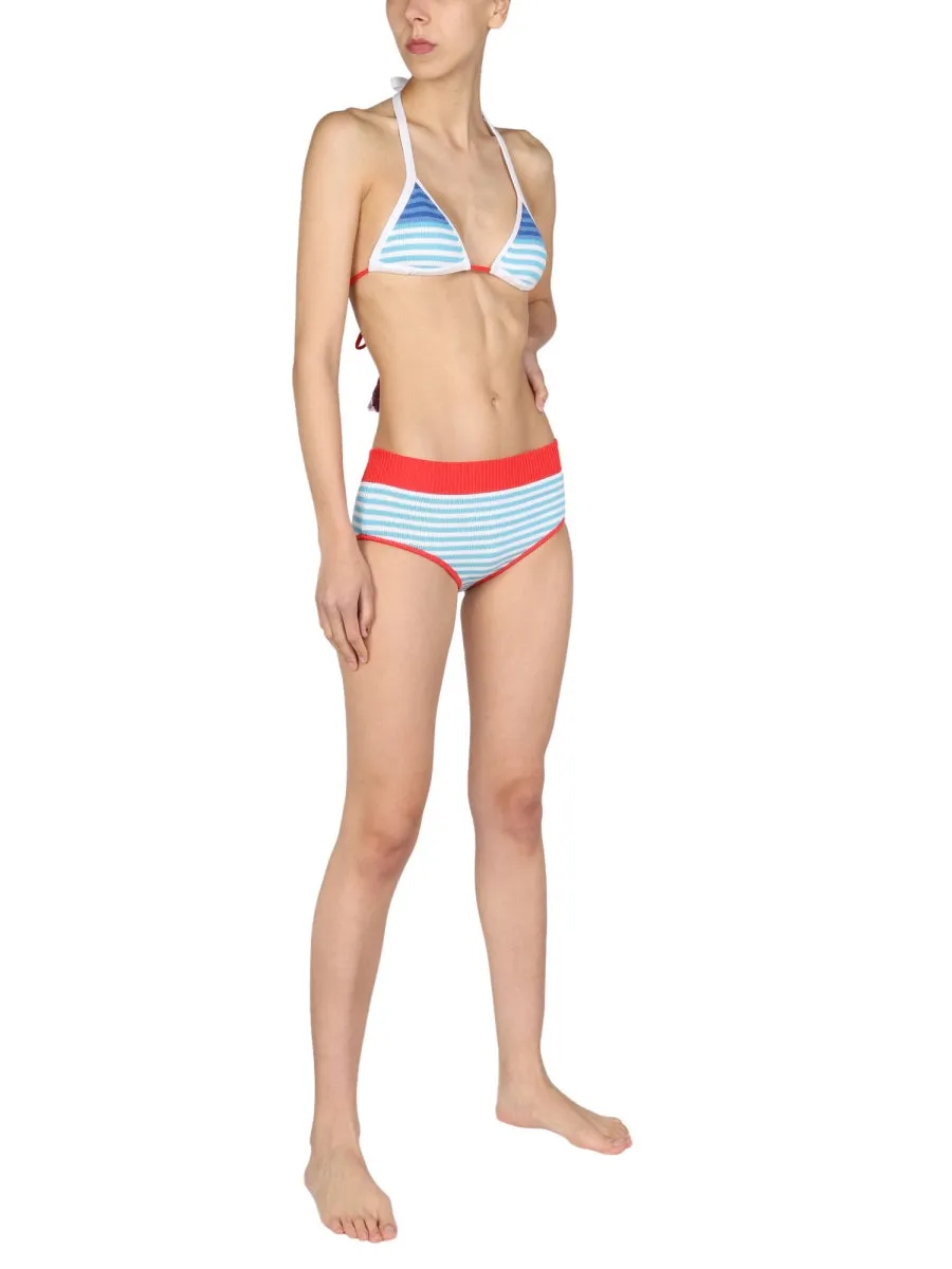STRIPED BIKINI BRIEFS sold by Lord & Taylor product image thumbnail 2