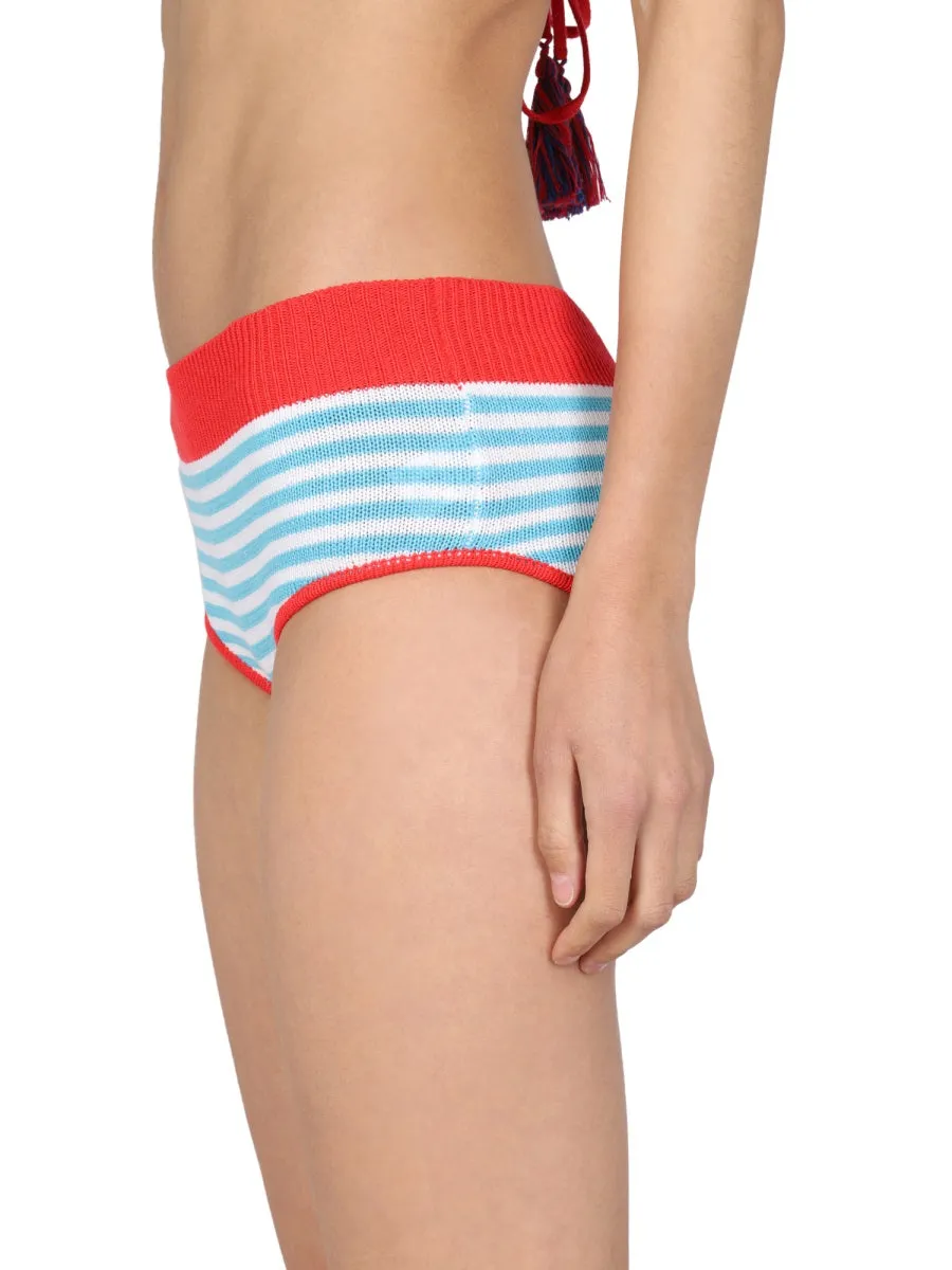 STRIPED BIKINI BRIEFS sold by Lord & Taylor product image thumbnail 3