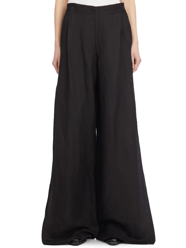 WIDE TROUSERS WITH SPLIT made by Lord & Taylor