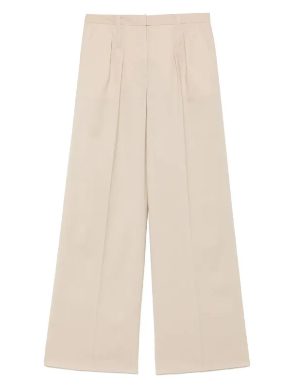 PRESSED-CREASE TROUSERS sold by Lord & Taylor