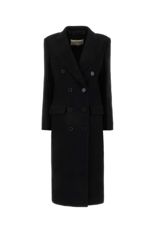 BLACK WOOL BLEND COAT sold by Lord & Taylor
