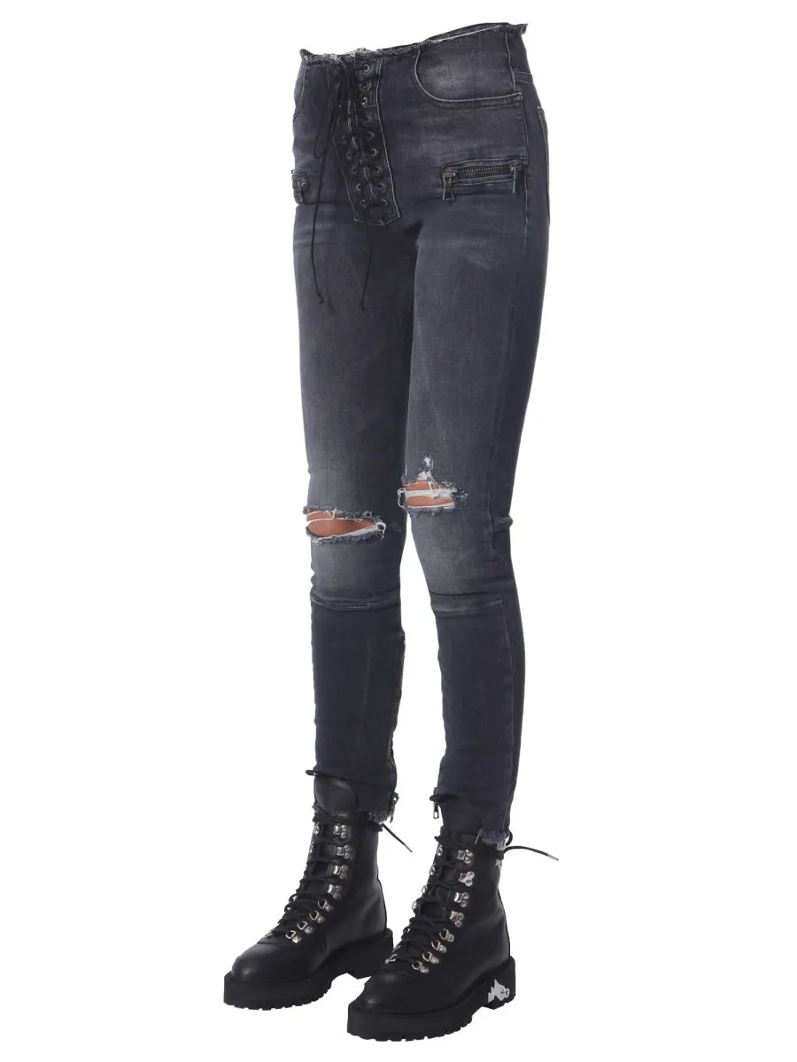 SKINNY FIT JEANS sold by Lord & Taylor product image thumbnail 3