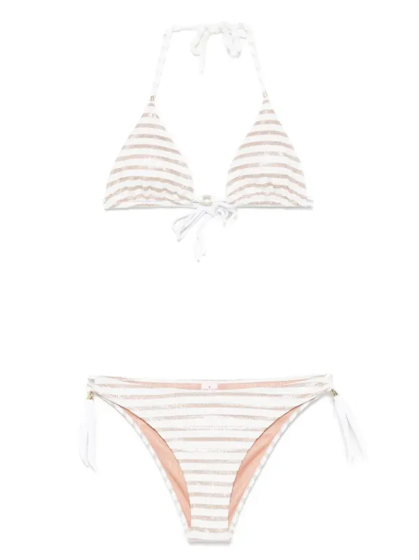 MARINA GOLD TRIANGLE BIKINI sold by Lord & Taylor