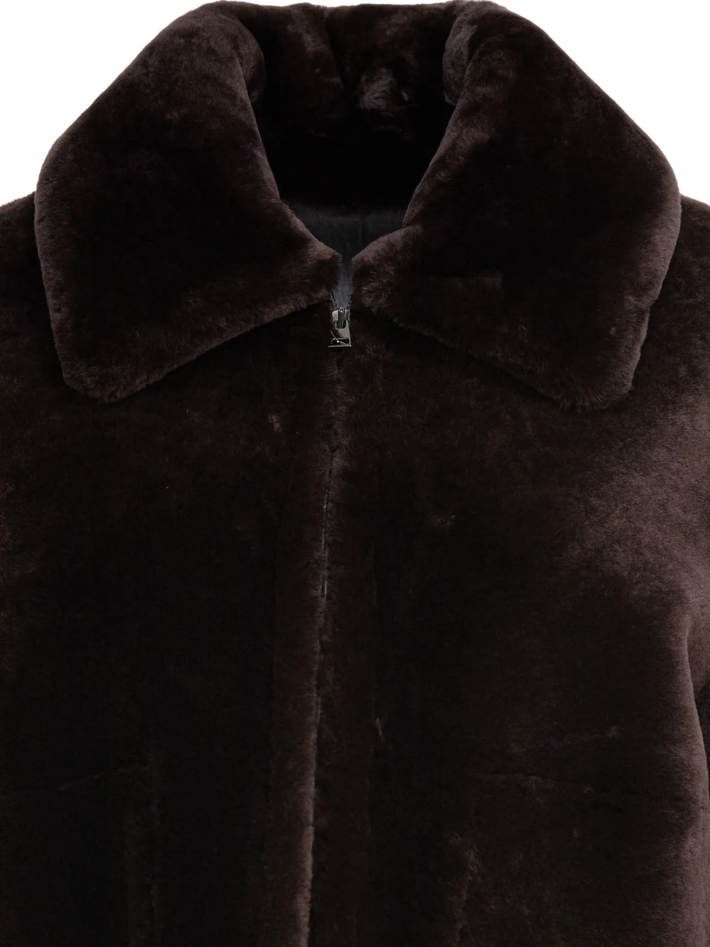 BROWN LAMB FUR COAT sold by Lord & Taylor product image thumbnail 3