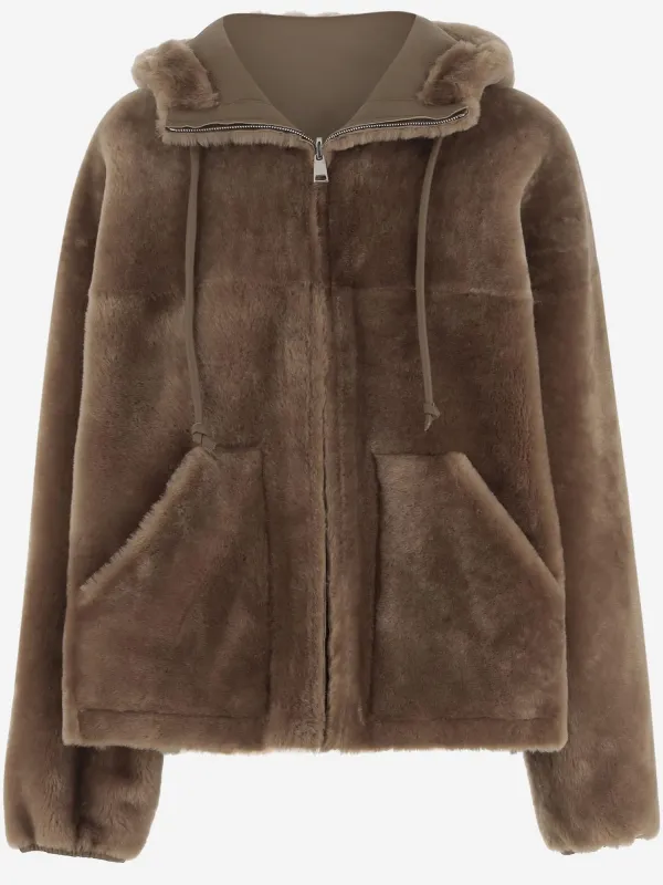 Shearling Reversible Jacket sold by Lord & Taylor