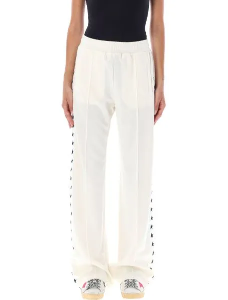 IVORY POLYESTER DOROTEA JOGGERS sold by Lord & Taylor