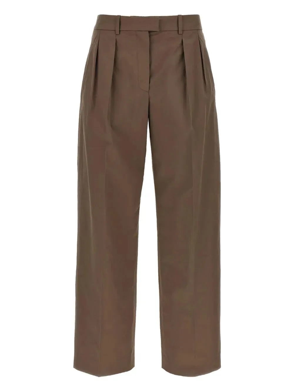 COTTON TROUSERS WITH A WIDE-LEG FIT sold by Lord & Taylor