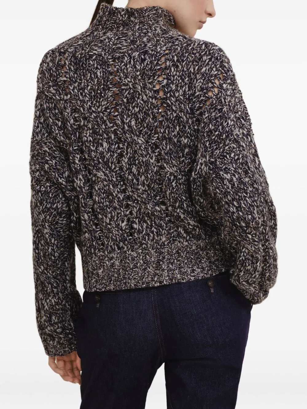 WOOL ZIPPED CARDIGAN sold by Lord & Taylor product image thumbnail 5