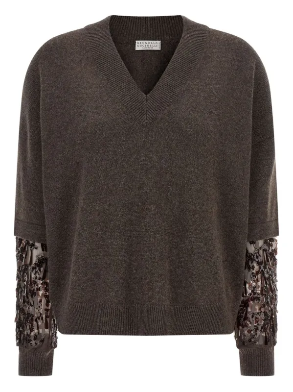 CASHMERE V-NECKED SWEATER sold by Lord & Taylor