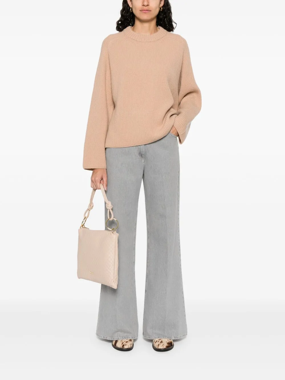 WOOL CREWNECK JUMPER sold by Lord & Taylor product image thumbnail 3