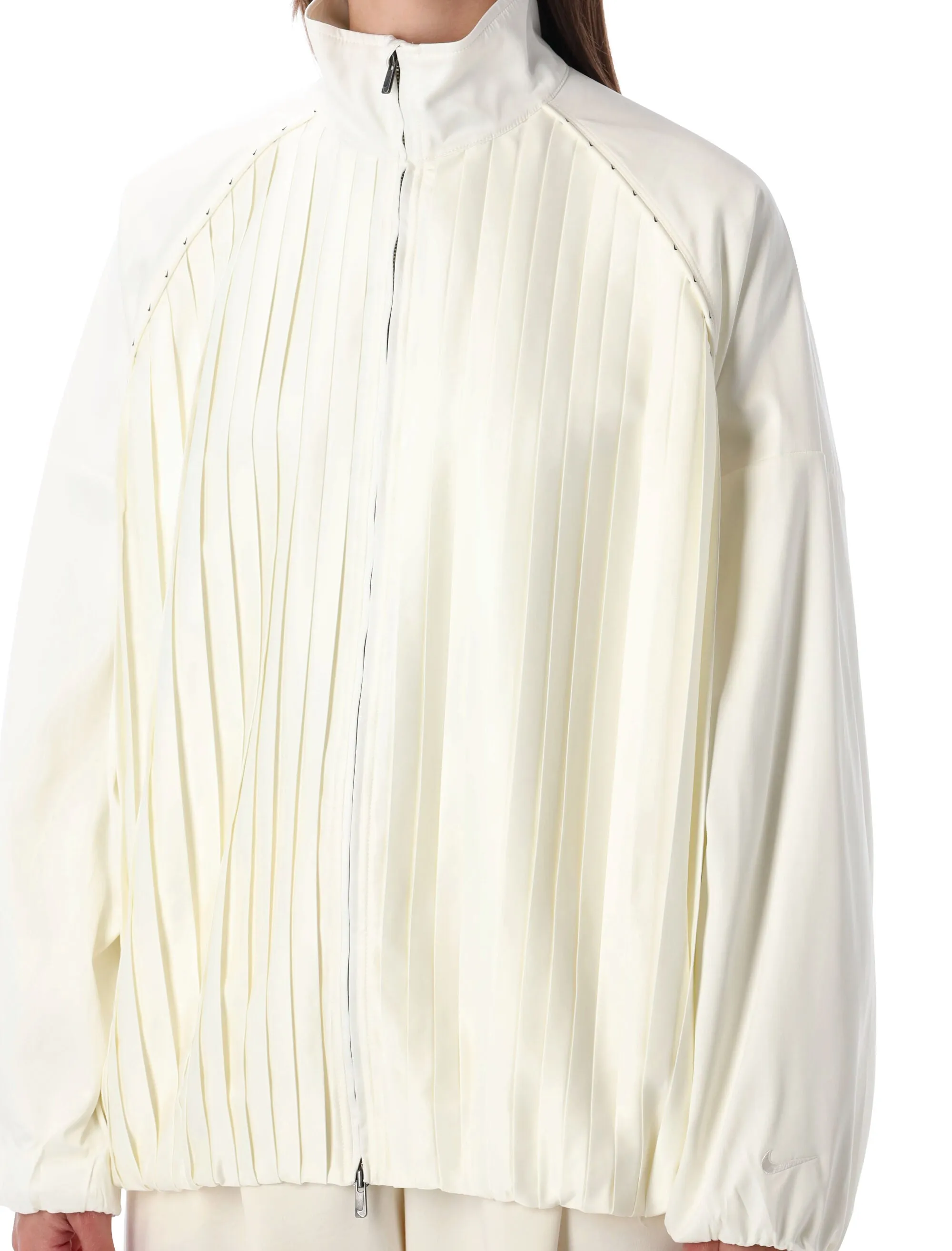 SATIN PLEATED OVERSIZED TRACKSUIT JACKET NIKE SPORTSWEAR COLLECTION sold by Lord & Taylor product image thumbnail 3