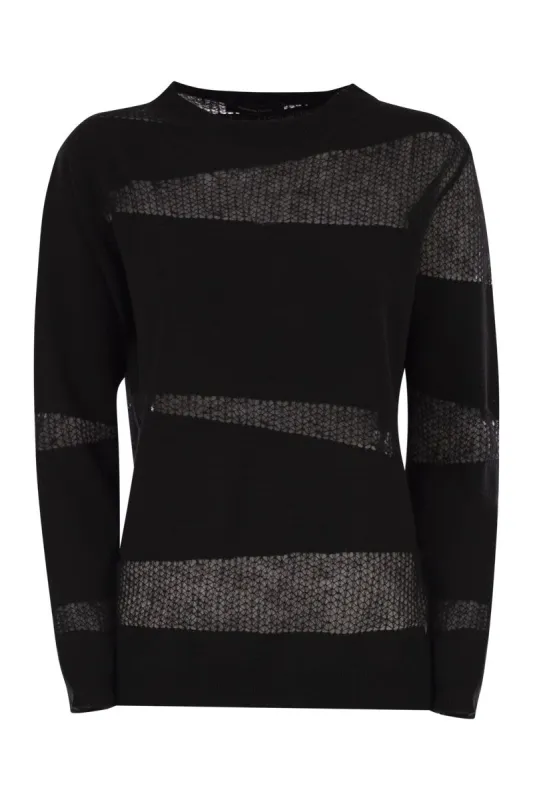 PLATINUM BOAT NECK SWEATER sold by Lord & Taylor