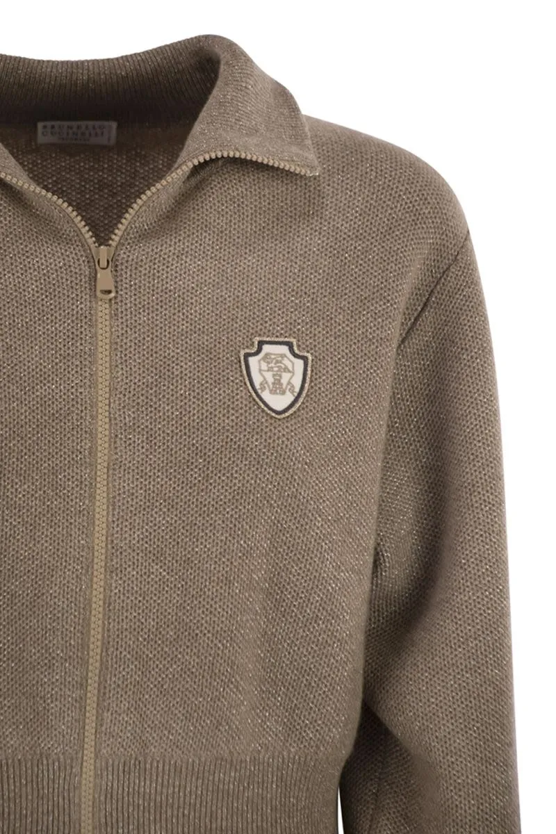 CASHMERE SWEATSHIRT-STYLE CARDIGAN sold by Lord & Taylor product image thumbnail 4