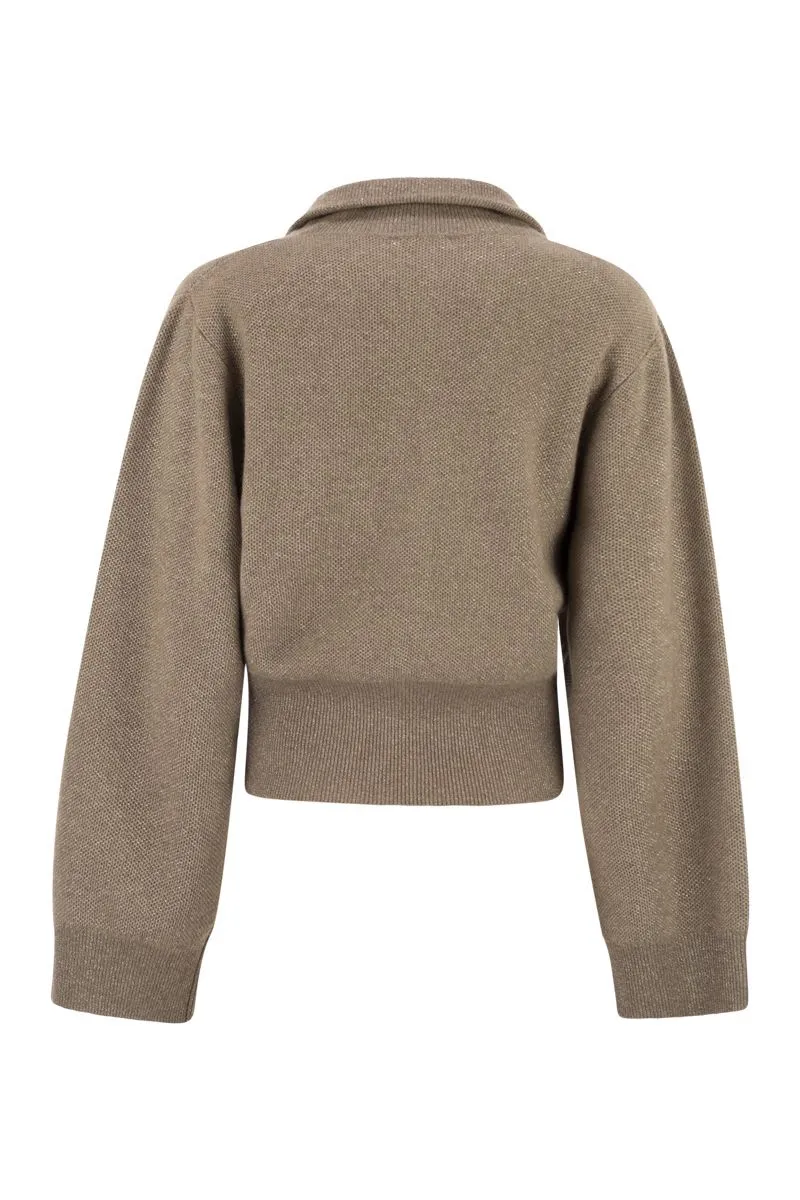 CASHMERE SWEATSHIRT-STYLE CARDIGAN sold by Lord & Taylor product image thumbnail 2