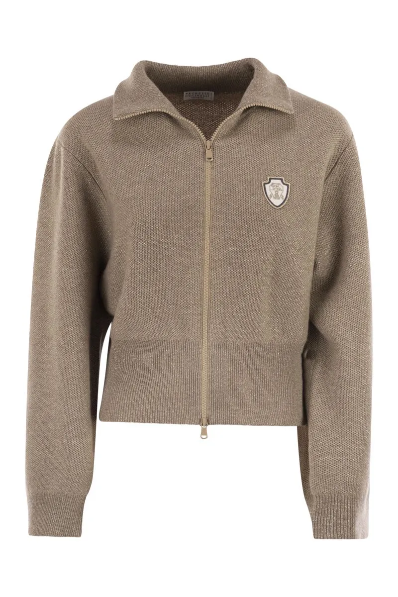 CASHMERE SWEATSHIRT-STYLE CARDIGAN sold by Lord & Taylor