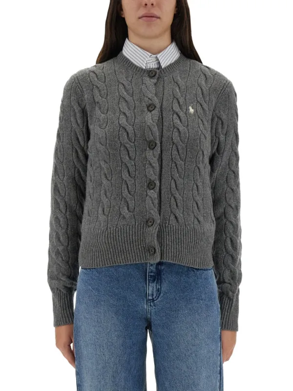 CABLEKNIT CARDIGAN sold by Lord & Taylor