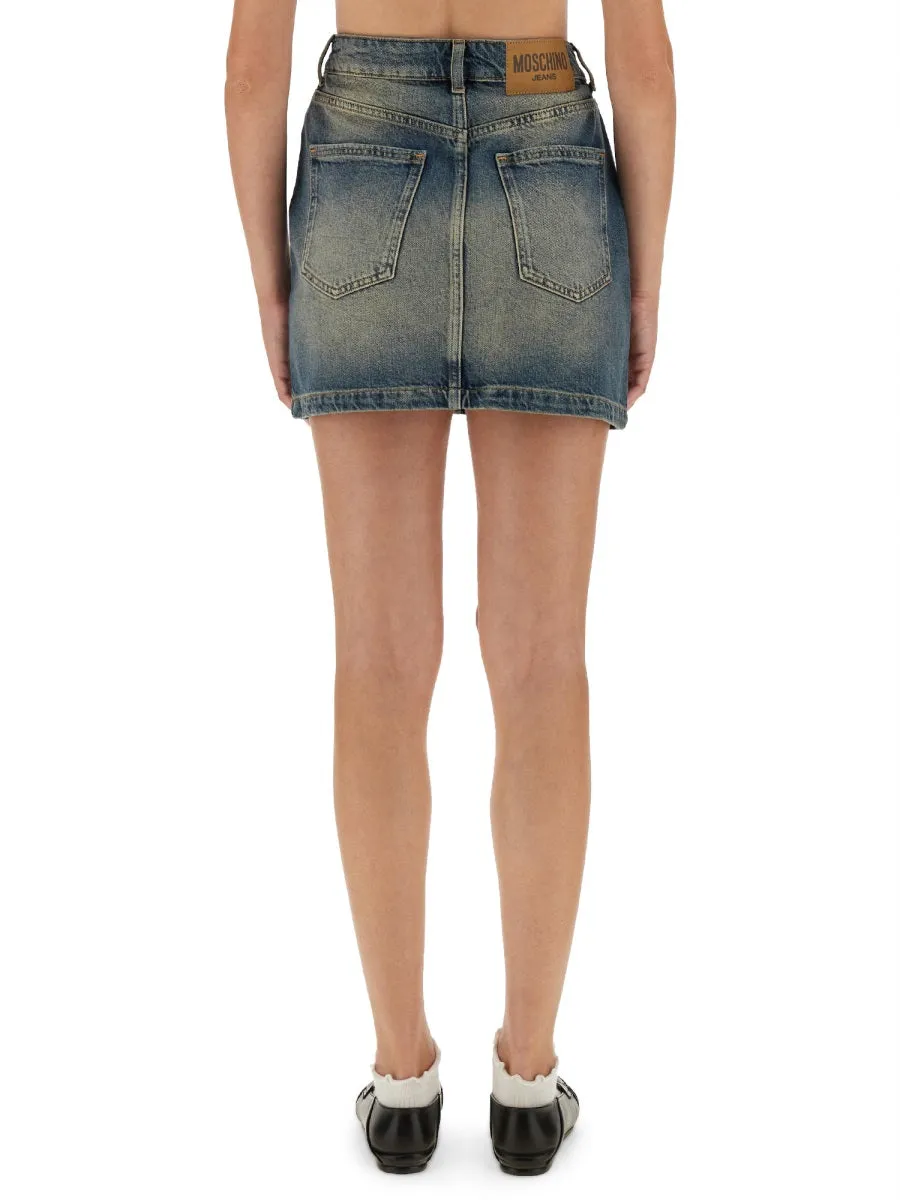 DENIM SKIRT sold by Lord & Taylor product image thumbnail 3