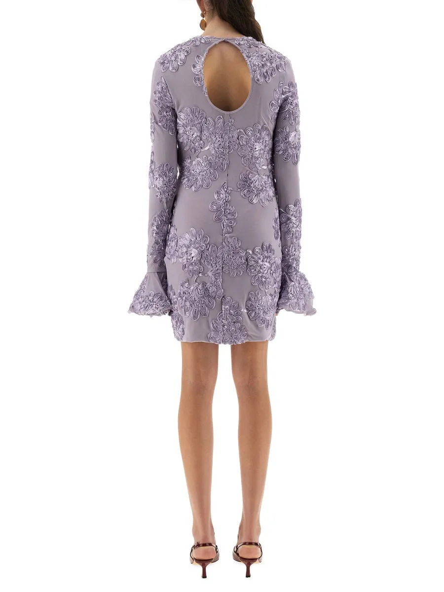 3D MESH MINI DRESS sold by Lord & Taylor product image thumbnail 3