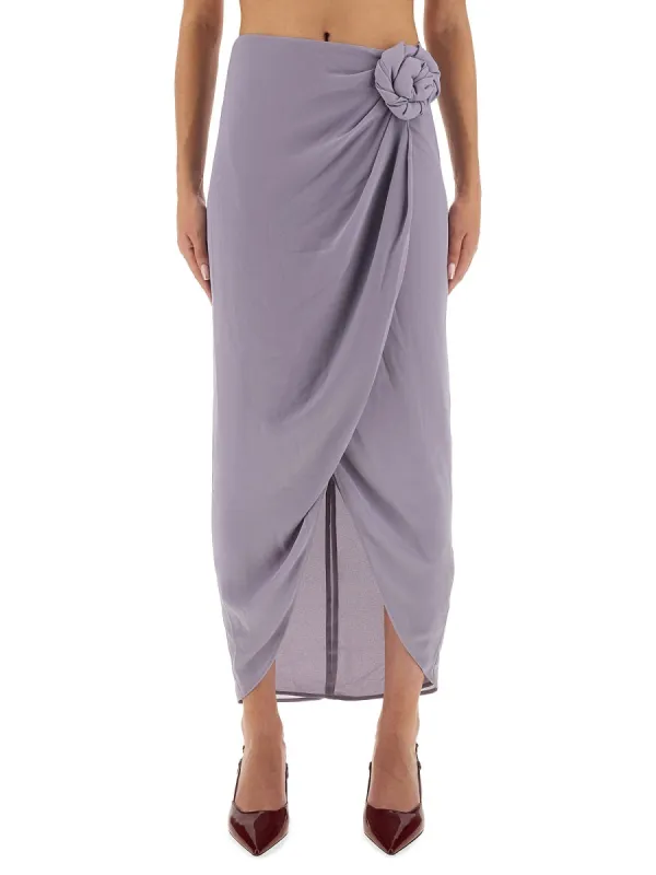 ASYMMETRICAL SKIRT WITH DICTATION sold by Lord & Taylor