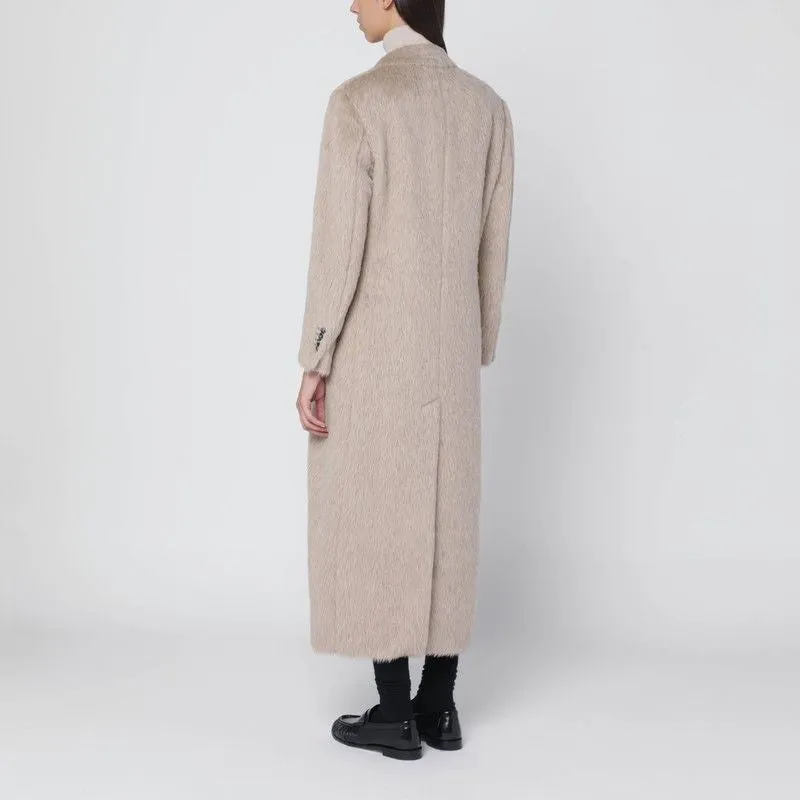BEIGE DOUBLE-BREASTED COAT IN WOOL BLEND sold by Lord & Taylor product image thumbnail 2