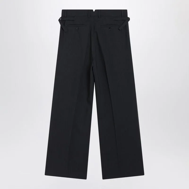 CHARCOAL GRAY WOOL TROUSERS sold by Lord & Taylor product image thumbnail 2