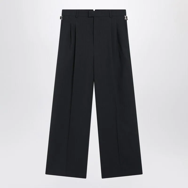 CHARCOAL GRAY WOOL TROUSERS sold by Lord & Taylor