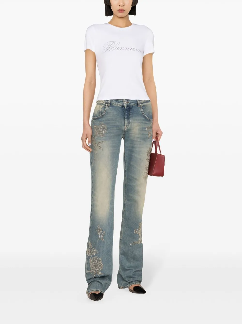 LOGO COTTON T-SHIRT sold by Lord & Taylor product image thumbnail 3