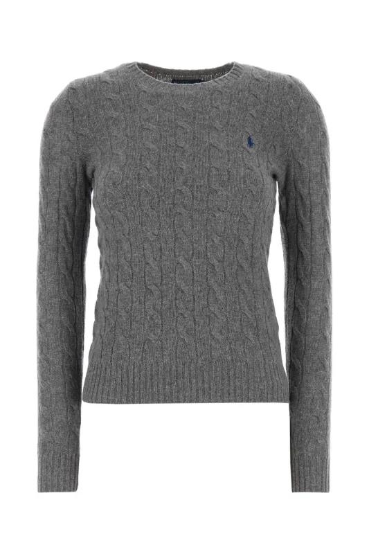 GREY WOOL BLEND SWEATER sold by Lord & Taylor
