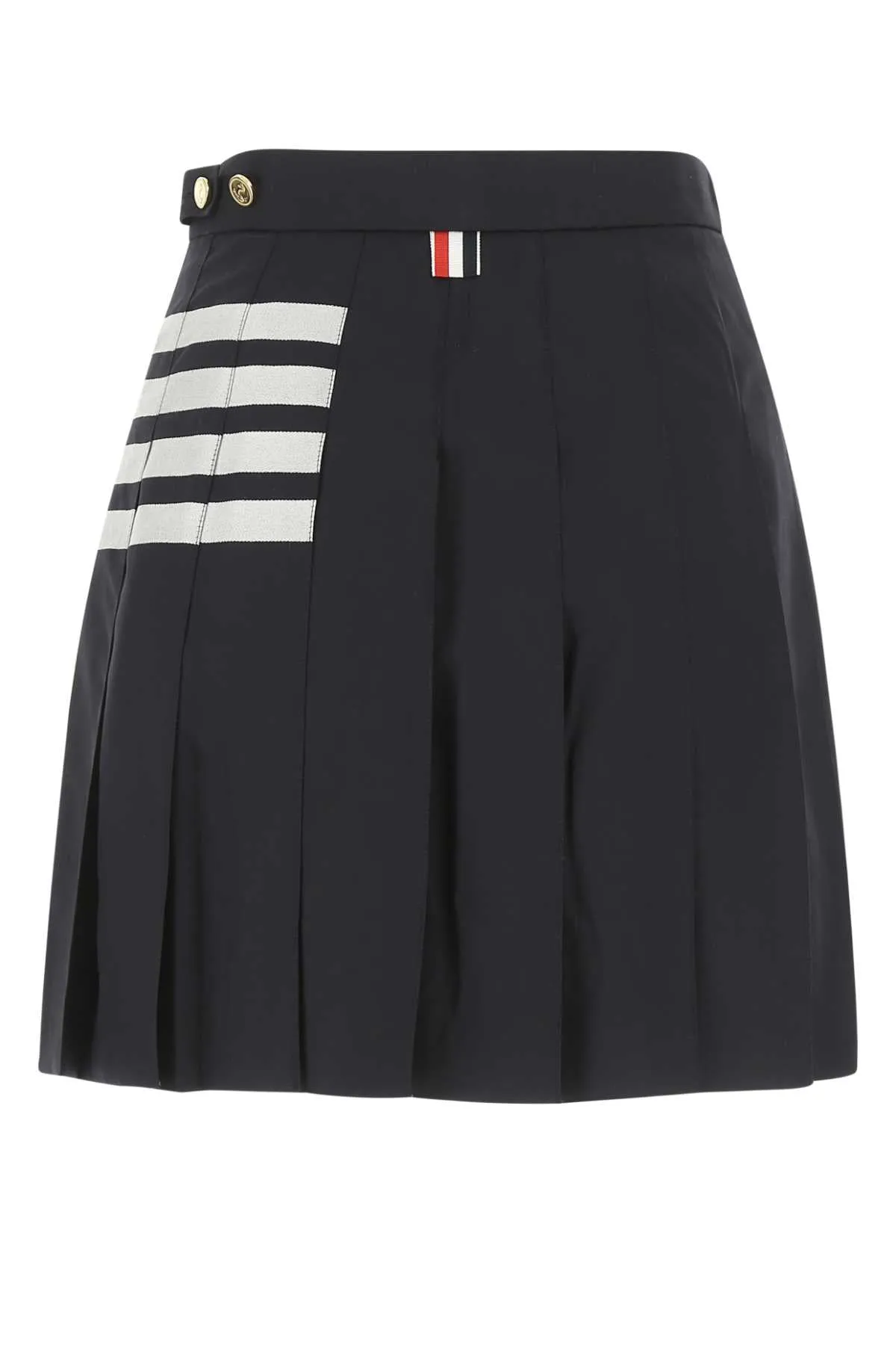NAVY BLUE WOOL MINI SKIRT sold by Lord & Taylor product image thumbnail 2