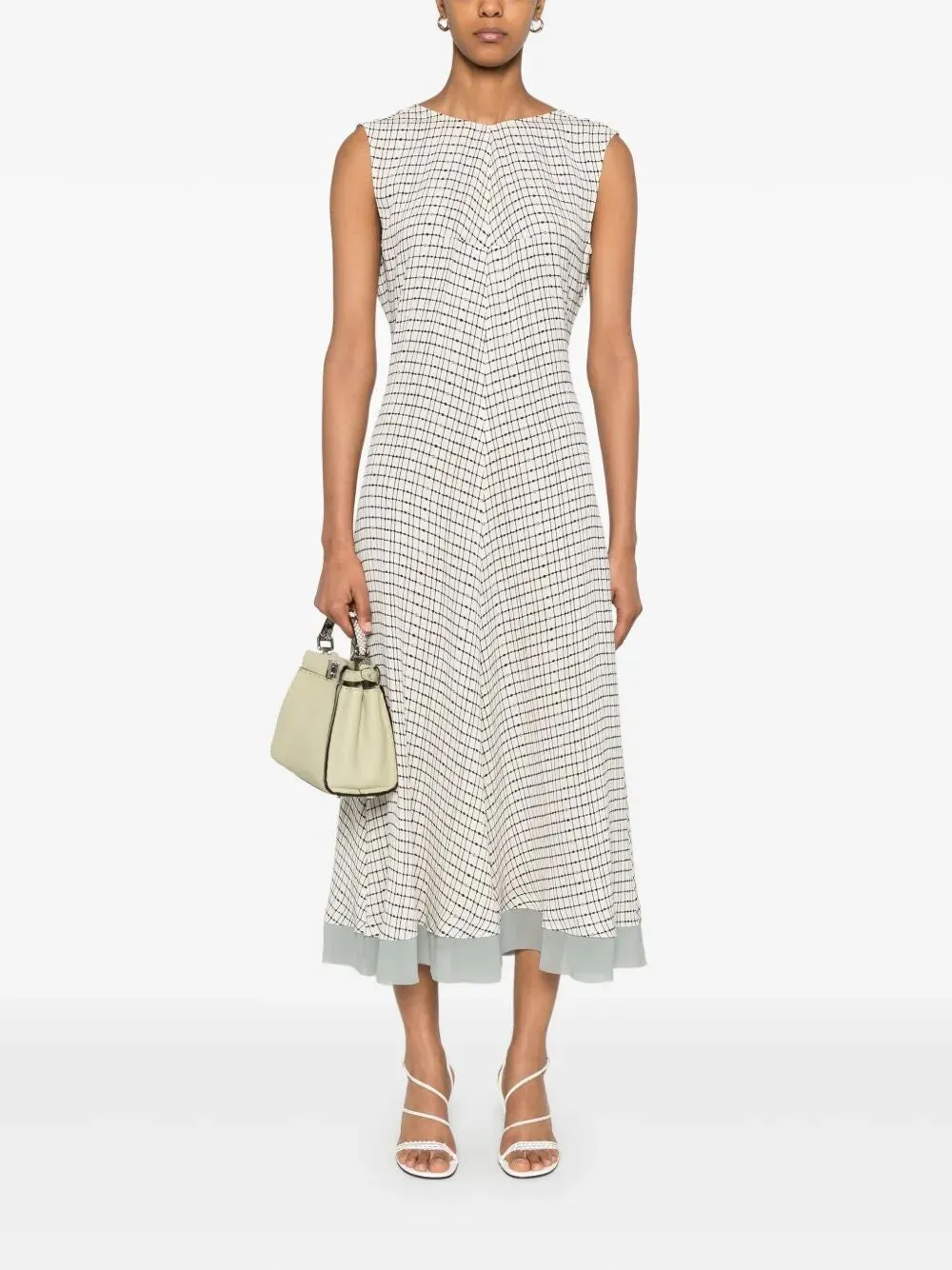 PRINTED CREPE DRESS sold by Lord & Taylor product image thumbnail 4