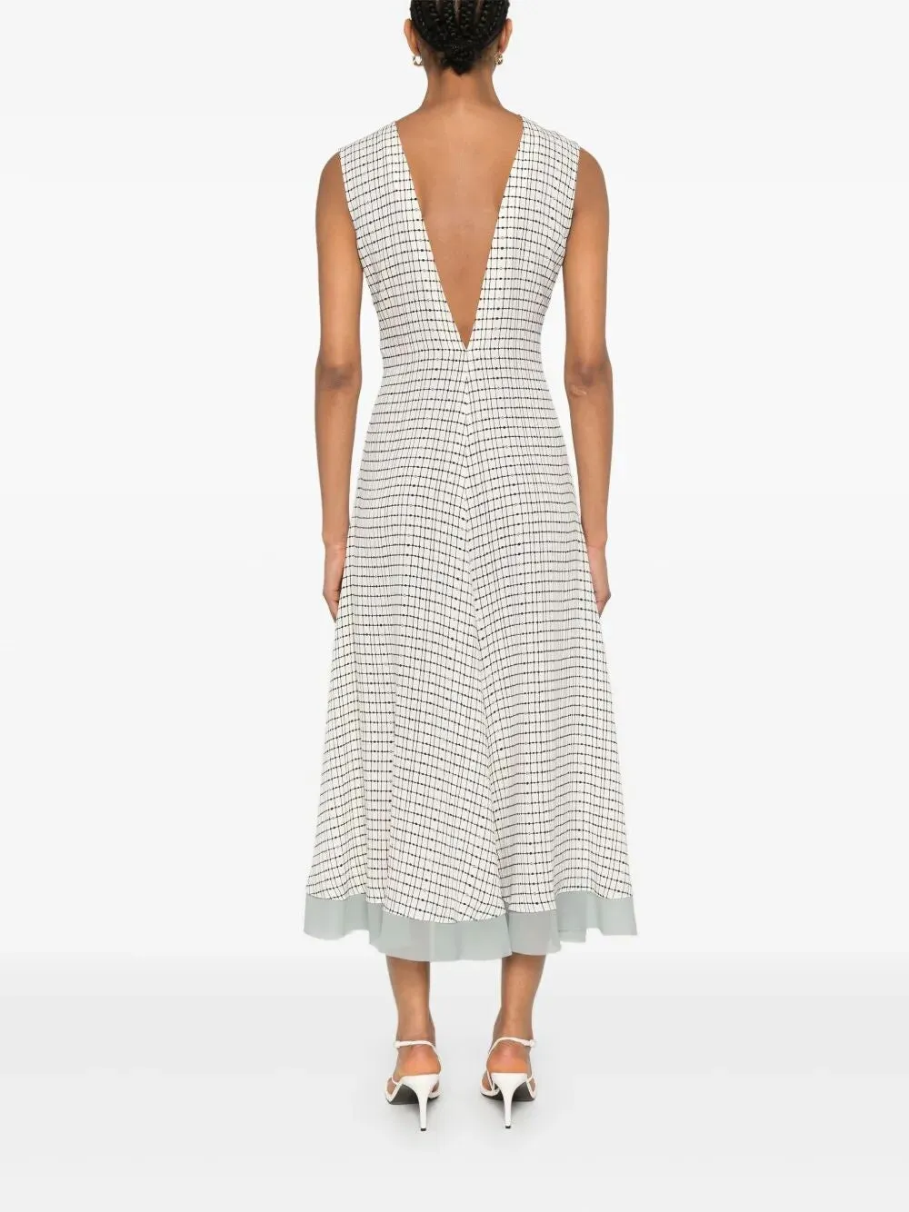 PRINTED CREPE DRESS sold by Lord & Taylor product image thumbnail 3